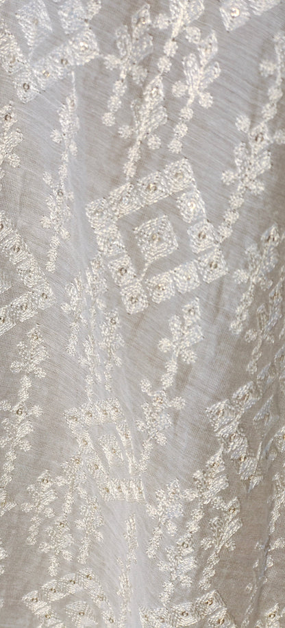 Stitched Embroidered Short Shirt VISHAL KAPUR STUDIO