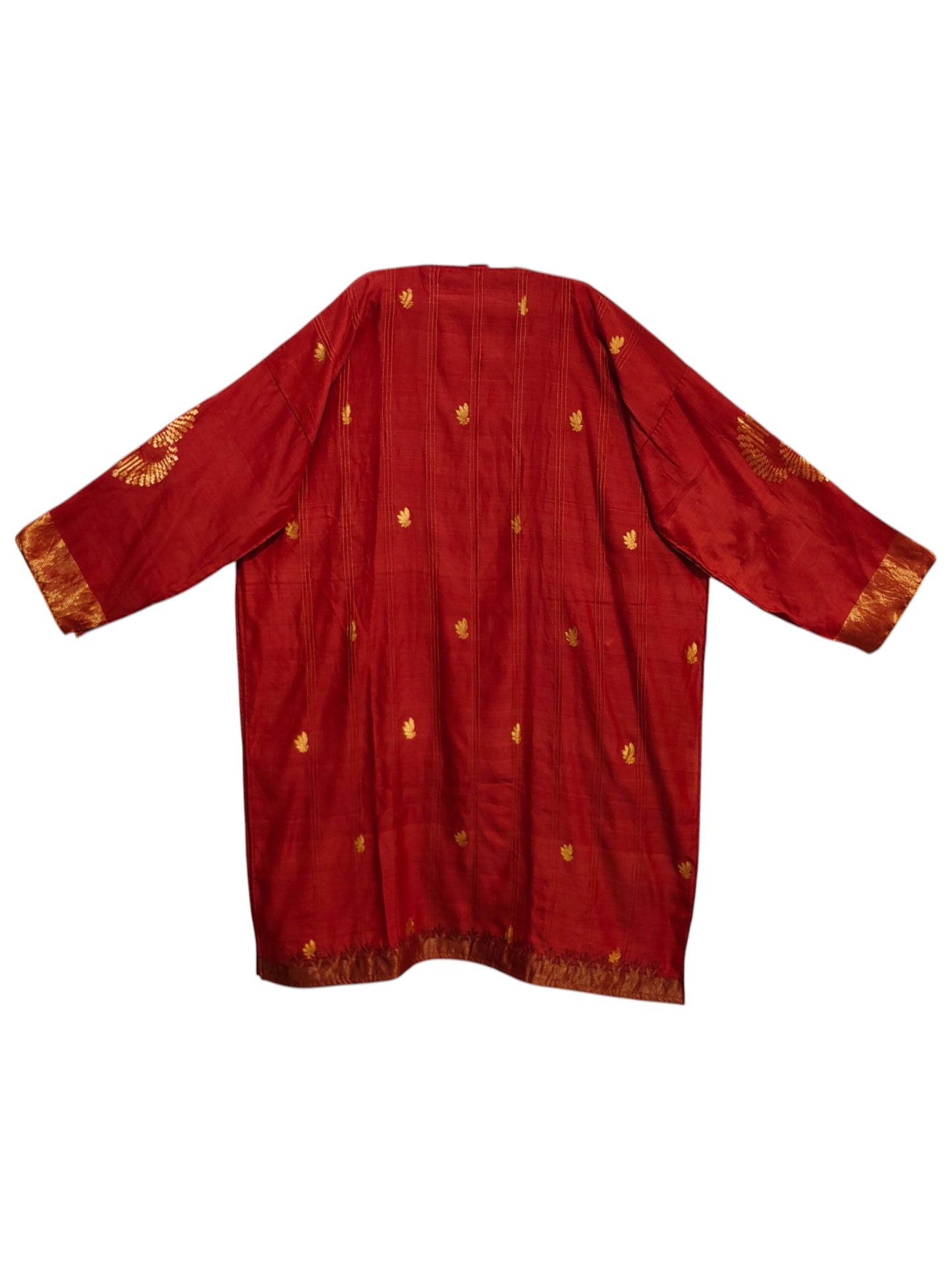 Semi Stitched Chanderi Casual kurta