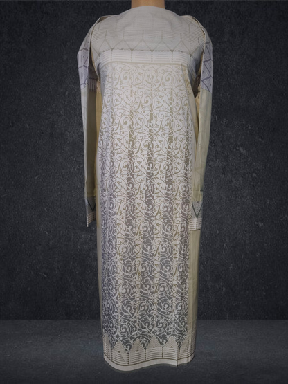 Semi Stitched Cotton Suitset