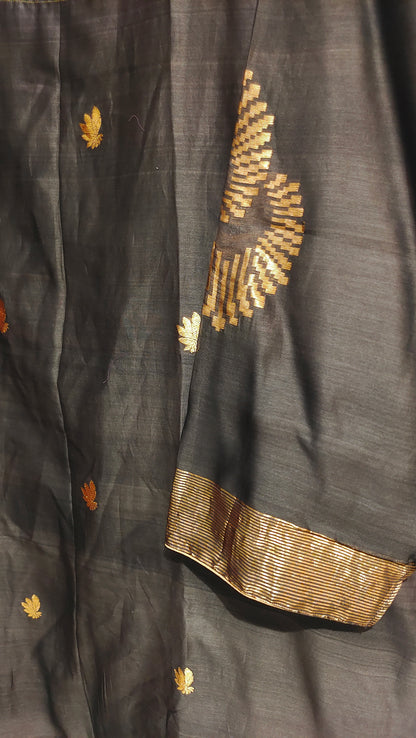 Semi Stitched Chanderi Casual kurta