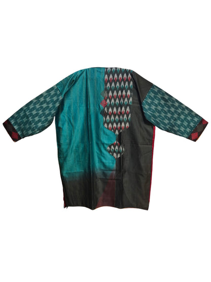 Semi Stitched Chanderi Formal Suitset