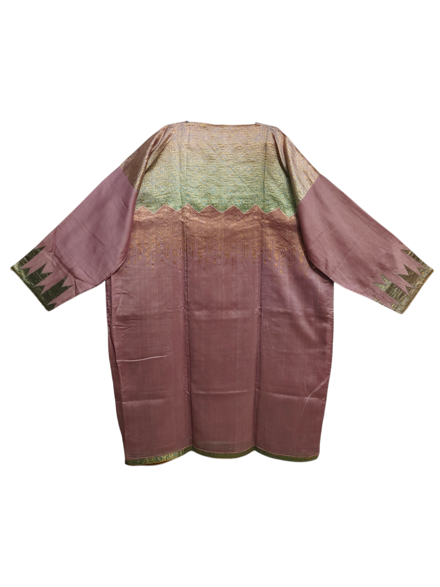 Semi Stitched Chanderi Formal Suitset