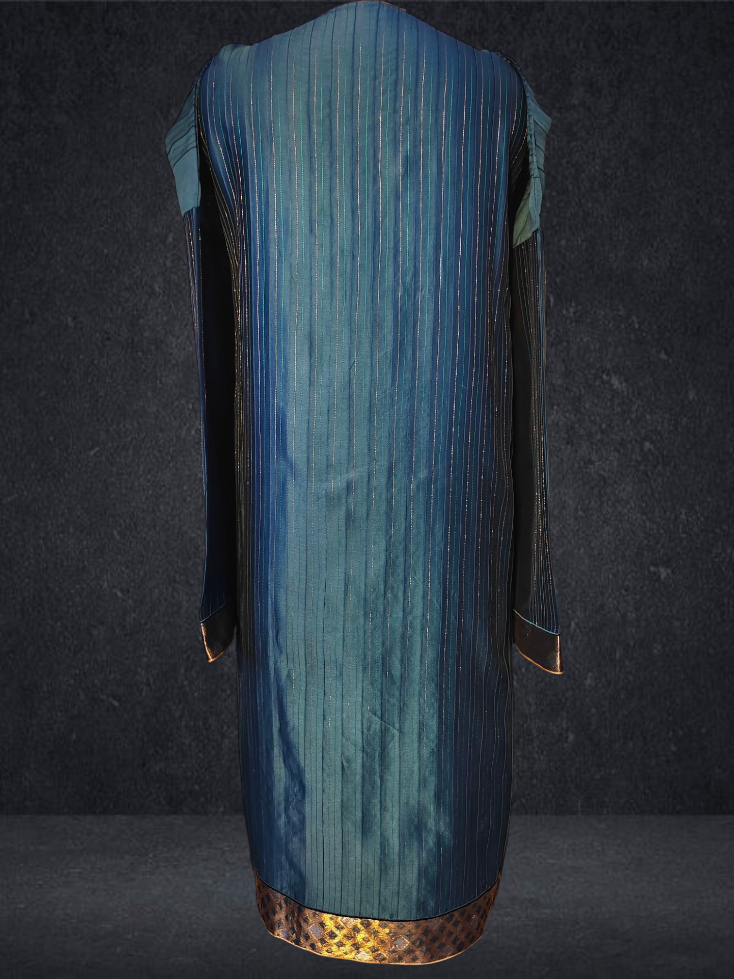 Semi Stitched Chanderi kurta VISHAL KAPUR
