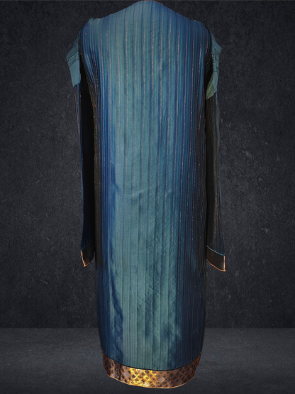 Semi Stitched Chanderi kurta VISHAL KAPUR