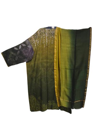 Semi Stitched Cotton Casual Suitset VISHAL KAPUR