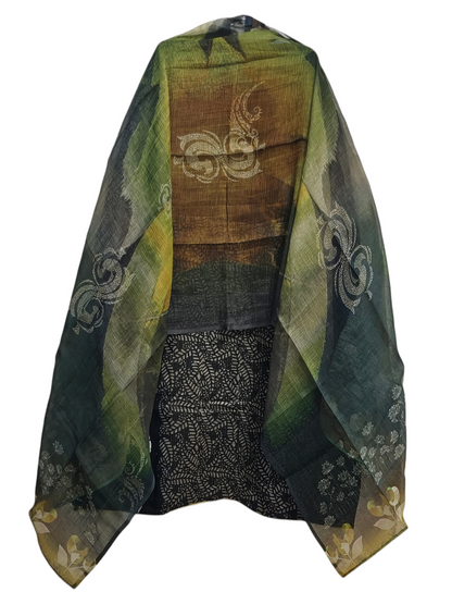 Semi Stitched Cotton Casual Suitset