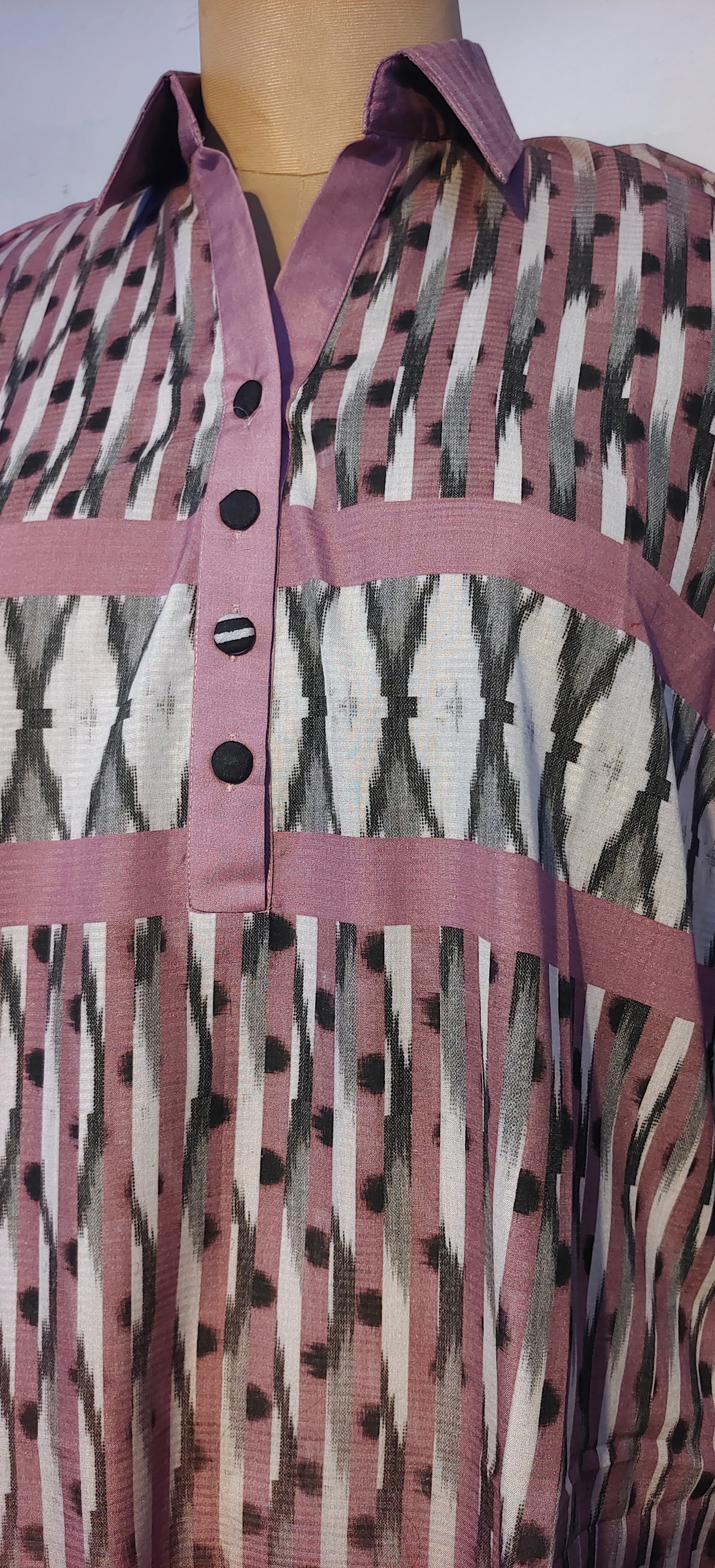 Stitched Digital Printed Short Tunic VISHAL KAPUR STUDIO