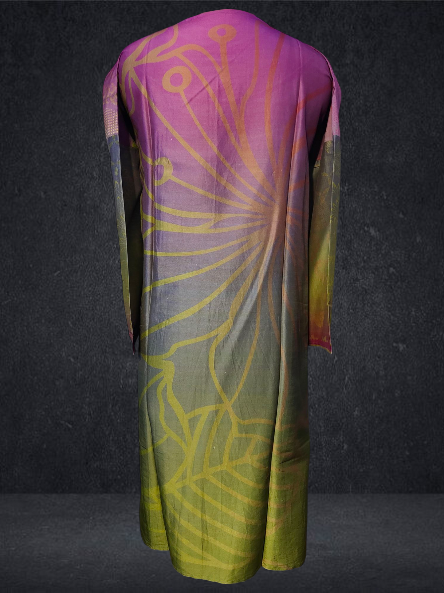 Semi Stitched Cotton printed kurta VISHAL KAPUR