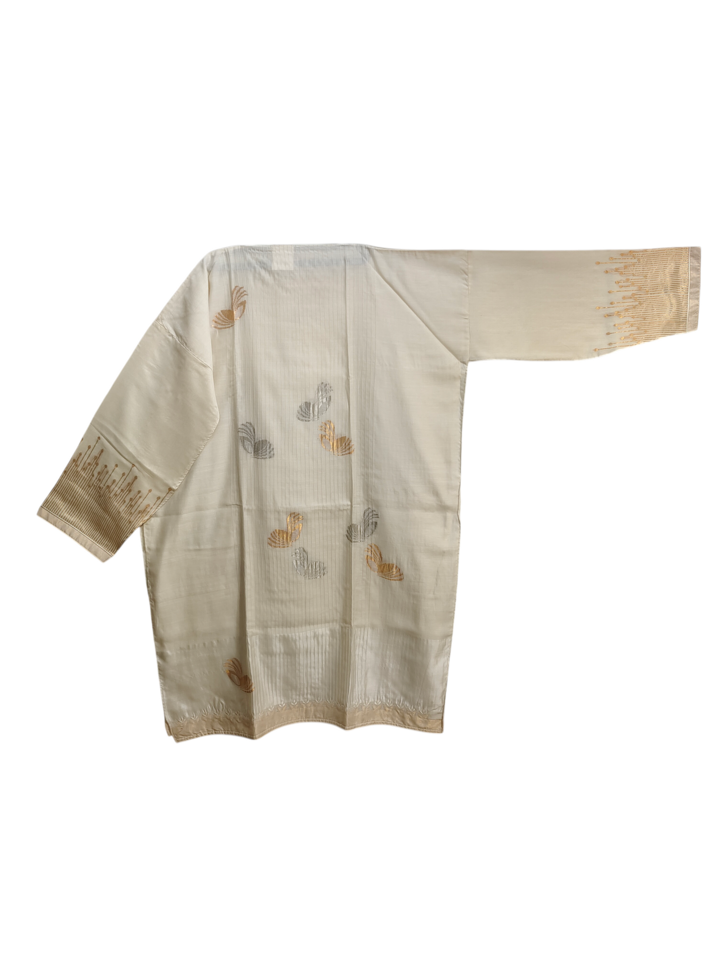 Semi Stitched Formal chanderi Suitset