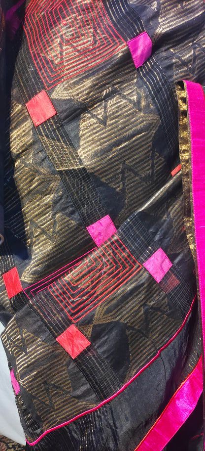 Formal Chanderi Zariwoven Saree