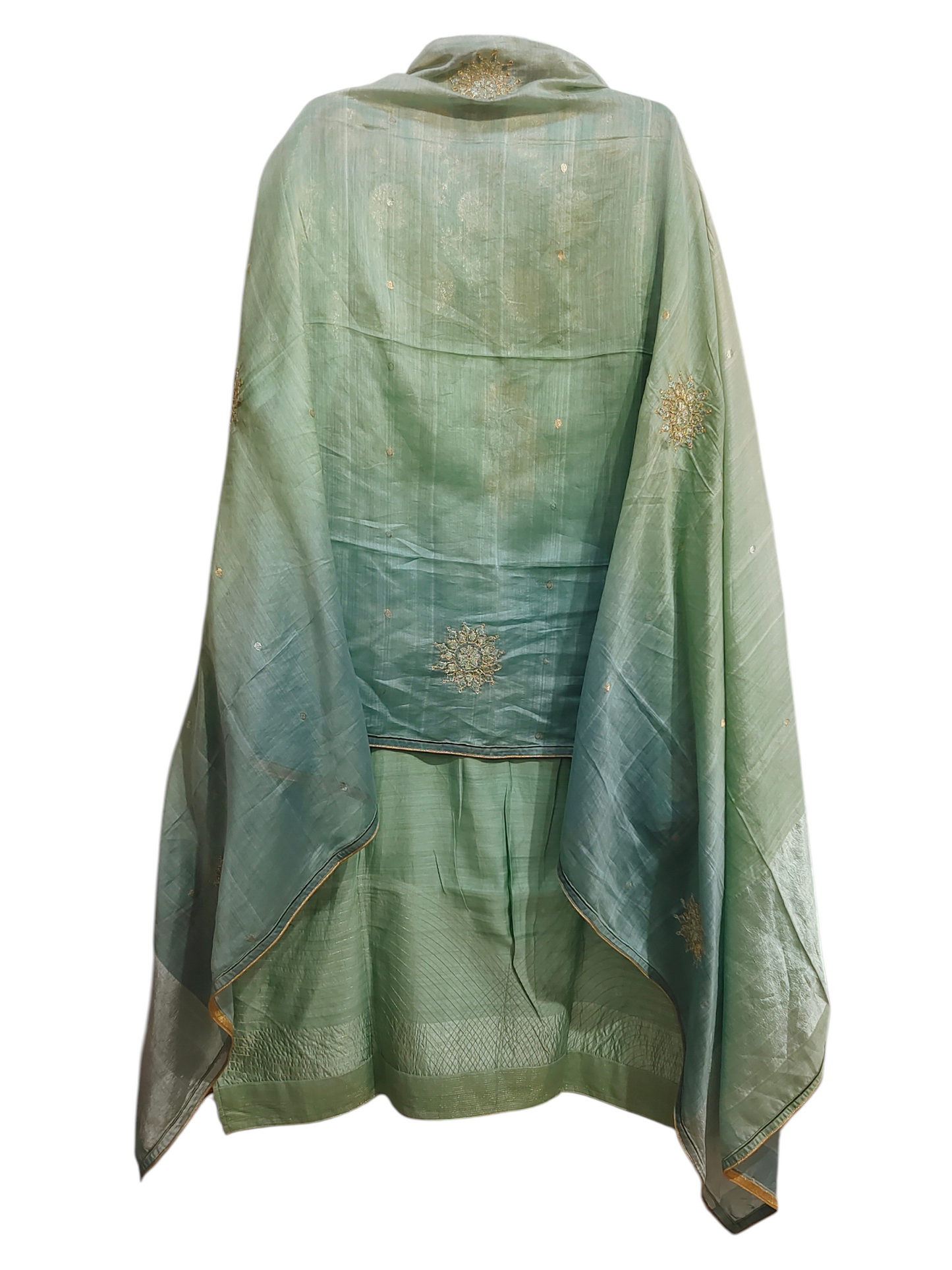 Semi Stitched Formal Chanderi Suitset