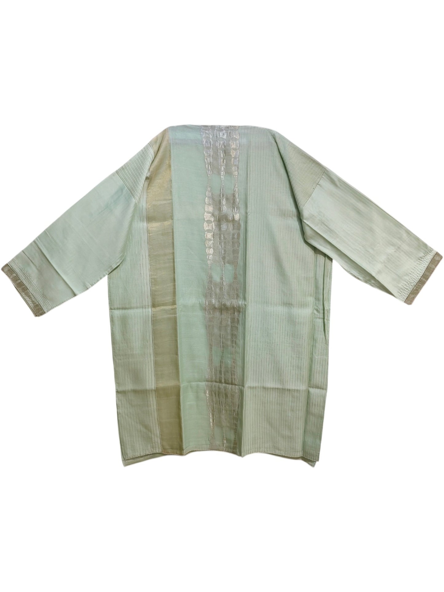 Semi Stitched Chanderi Formal Suitset