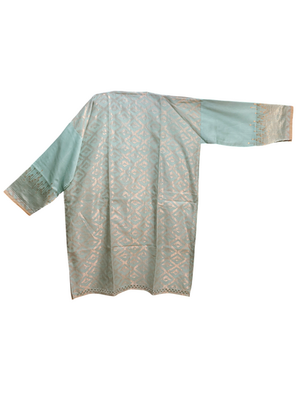 Semi Stitched Formal chanderi Suitset