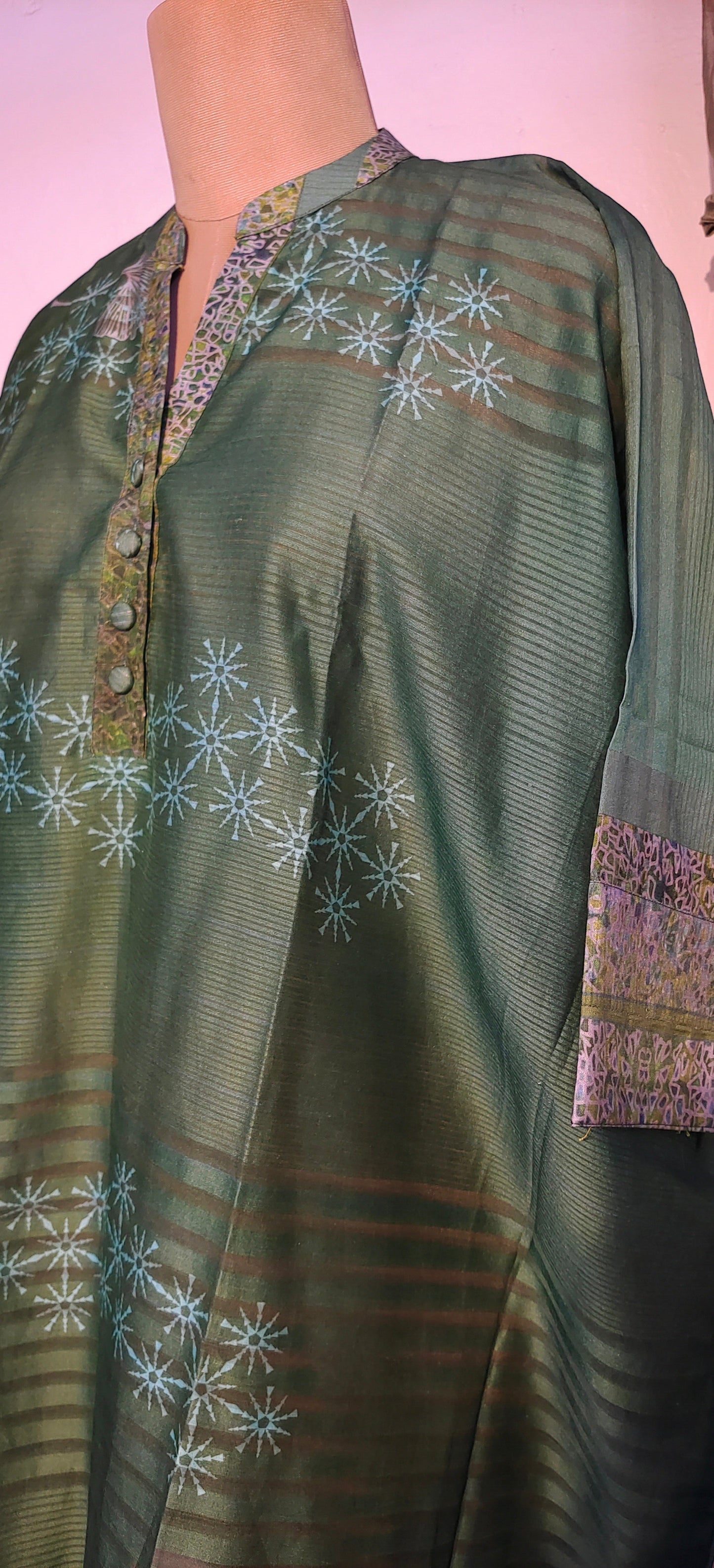 Stitched Digital Printed Short Tunic VISHAL KAPUR STUDIO