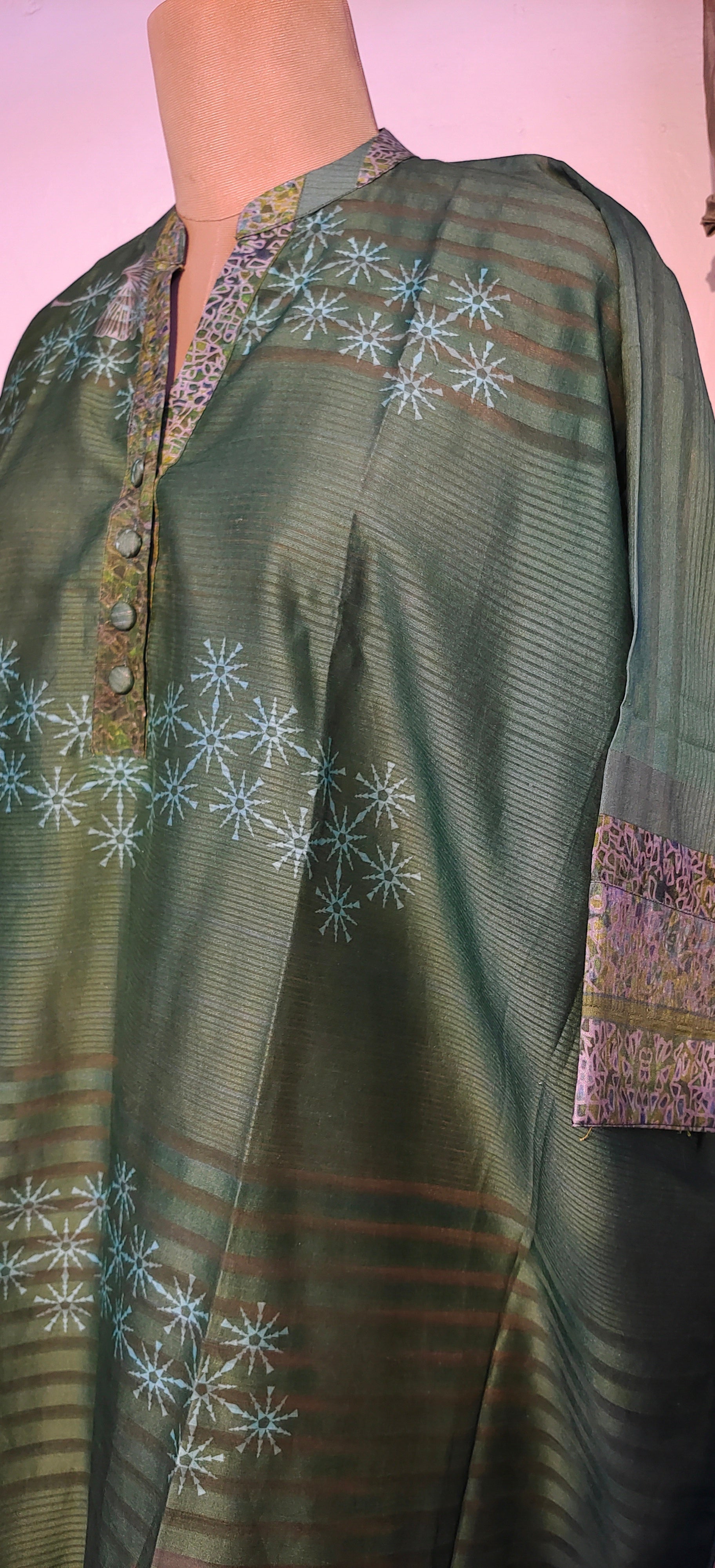 Stitched Digital Printed Short Tunic VISHAL KAPUR STUDIO