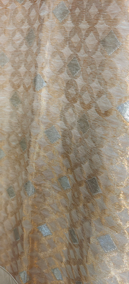 Indowestern chanderi formal coordset