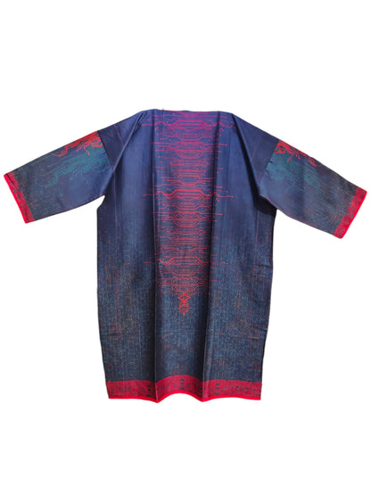 Semi Stitched Chanderi Casual kurta