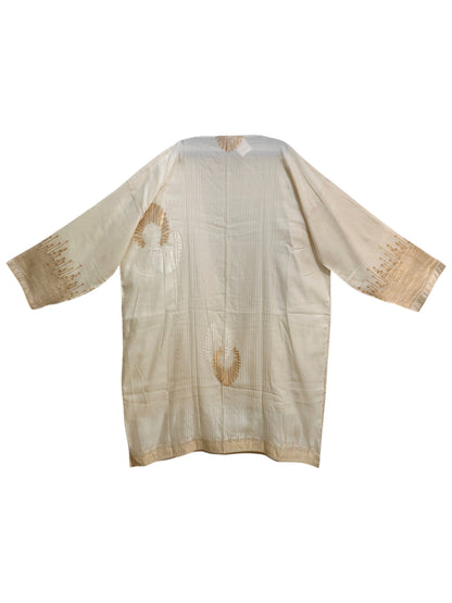 Semi Stitched Chanderi Formal Suitset