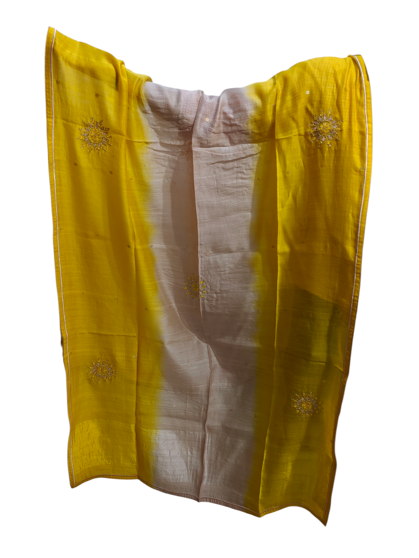 Semi Stitched Formal chanderi Suitset