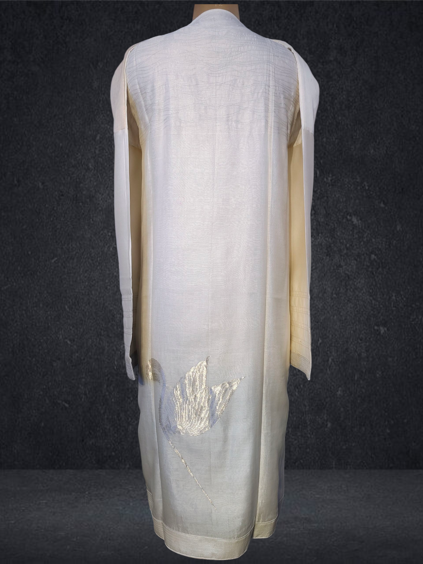 (Copy) Semi Stitched Formal chanderi Suitset VISHAL KAPUR