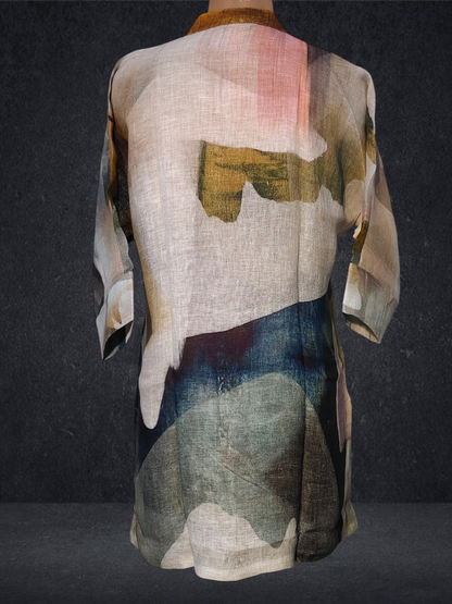 Stitched Digital Printed Short Tunic VISHAL KAPUR STUDIO