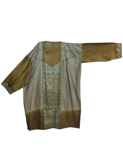 Semi Stitched Formal chanderi Suitset