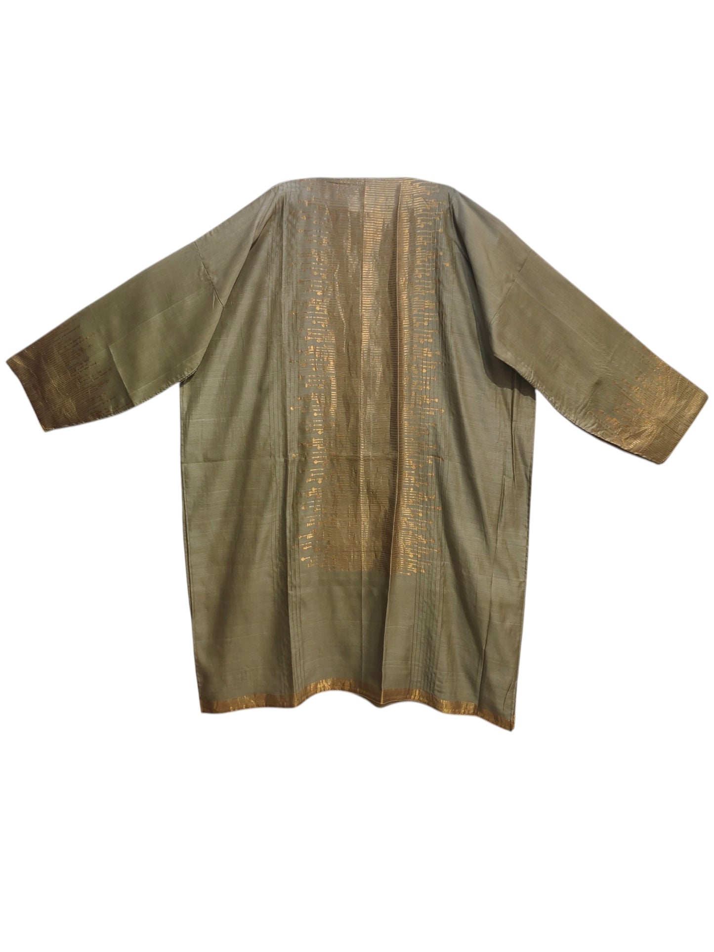 Semi Stitched Chanderi Formal Suitset