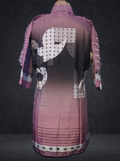 Stitched Digital Printed Short Tunic VISHAL KAPUR STUDIO