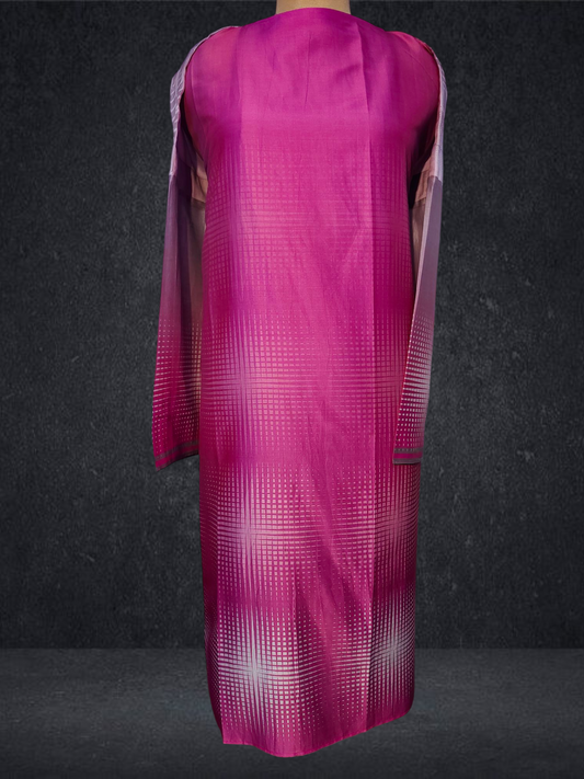 Semi Stitched Chanderi kurta VISHAL KAPUR