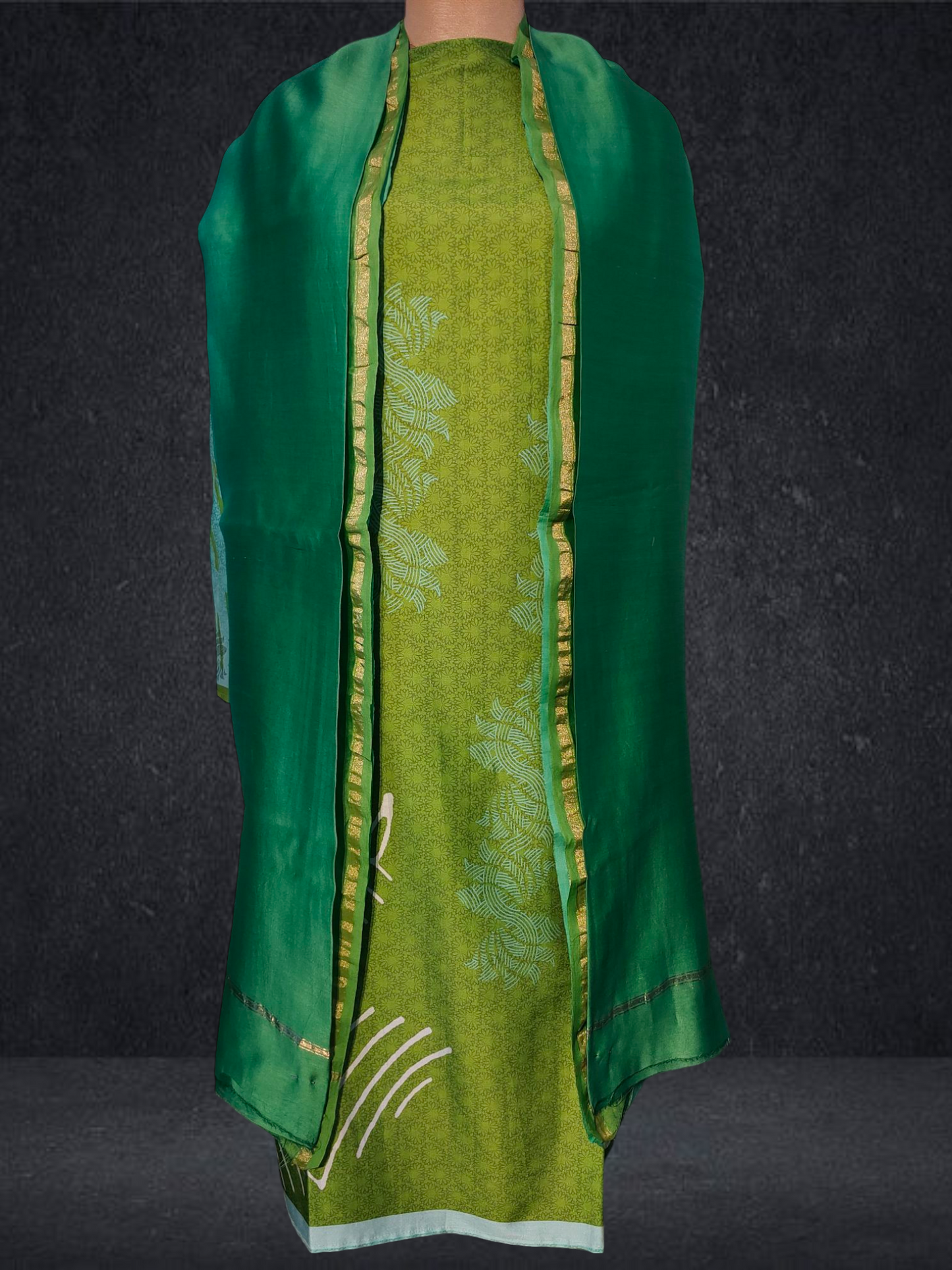 Semi Stitched Cotton Casual Suitset VISHAL KAPUR