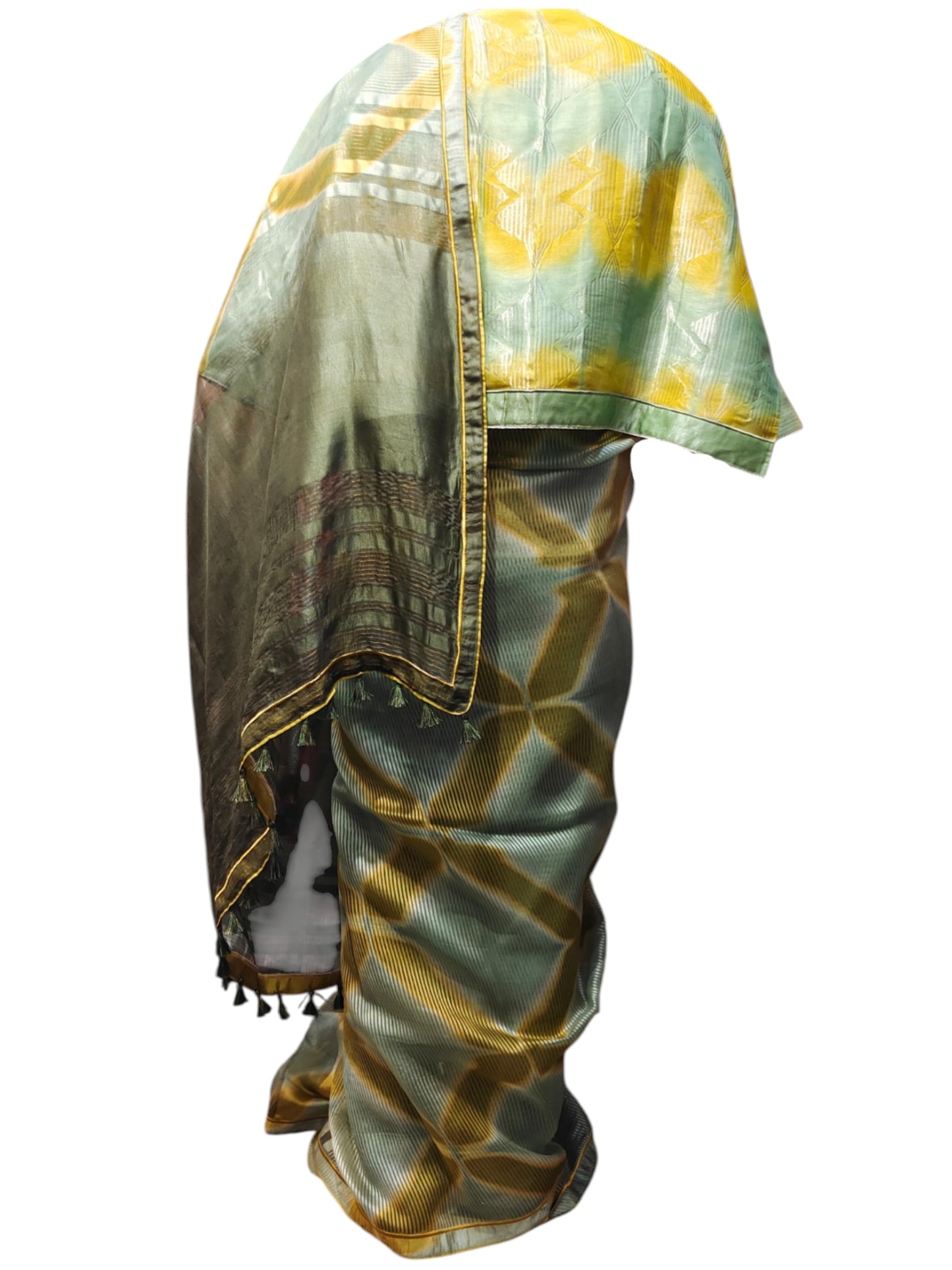 Formal Silk Shibori Saree
