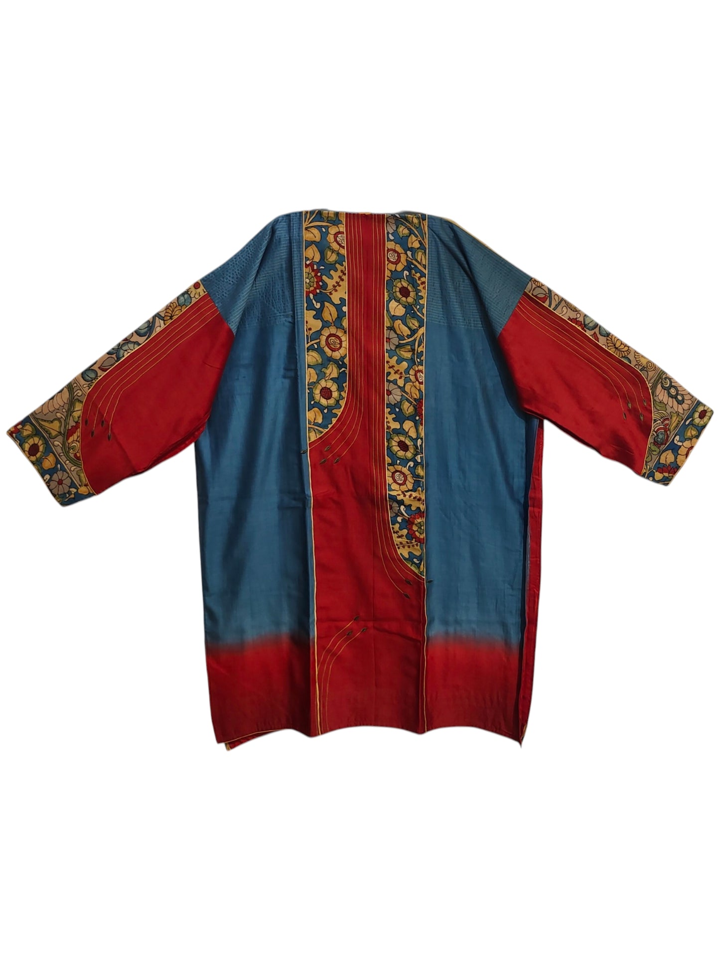 Semi Stitched Chanderi Formal Suitset