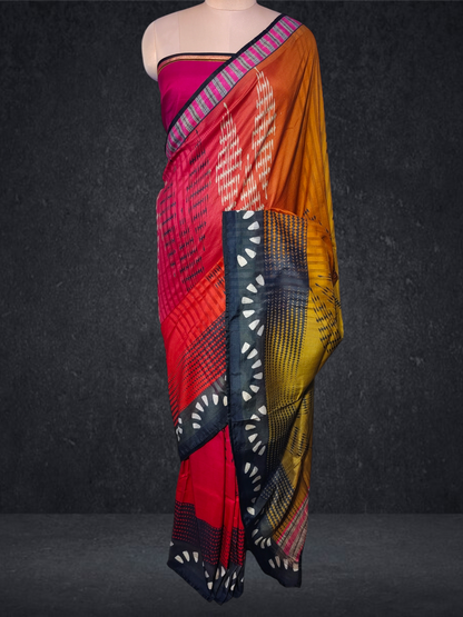 Casual Digital Printed Saree