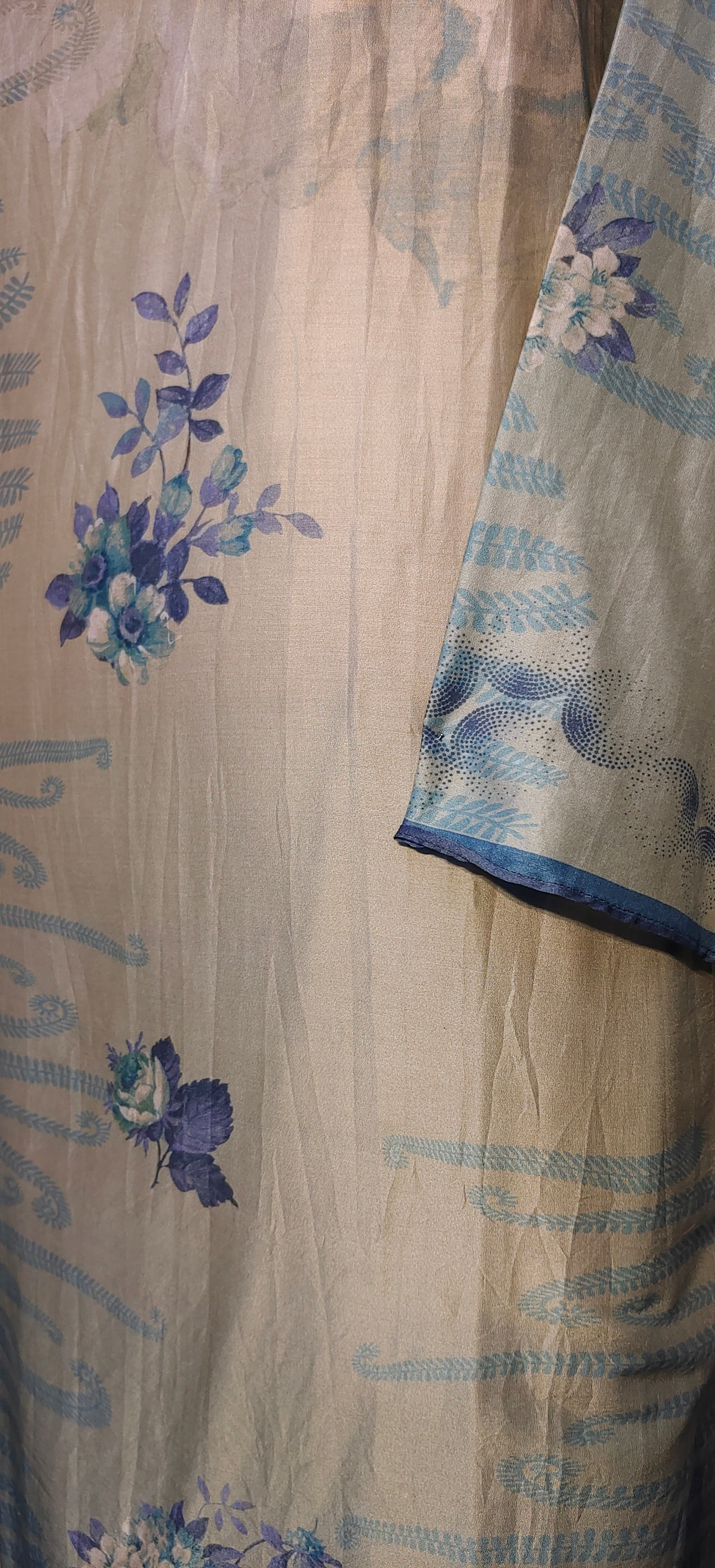Semi Stitched Chanderi Casual Suitset VISHAL KAPUR