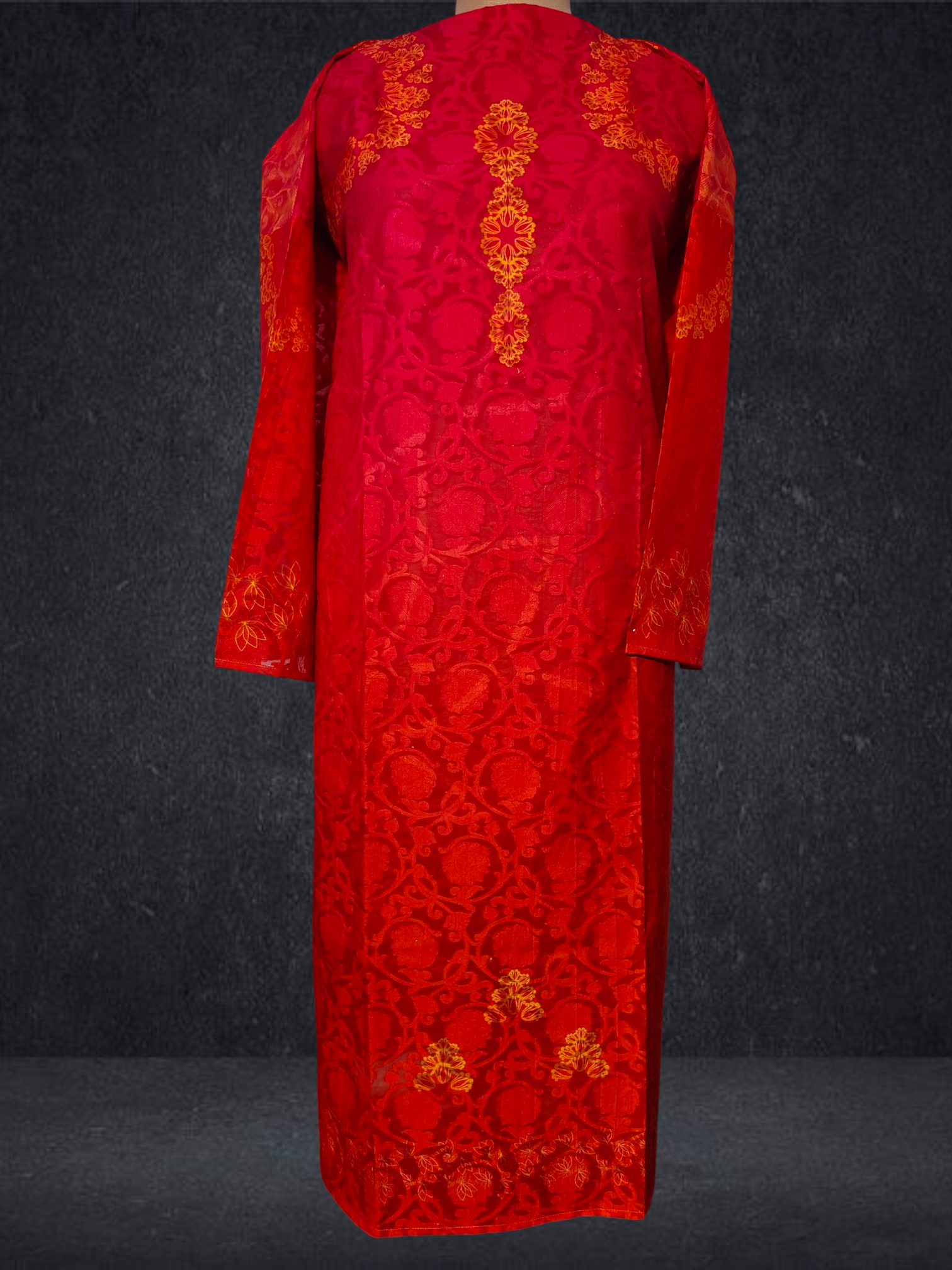 Semi Stitched Chanderi Kurta VISHAL KAPUR