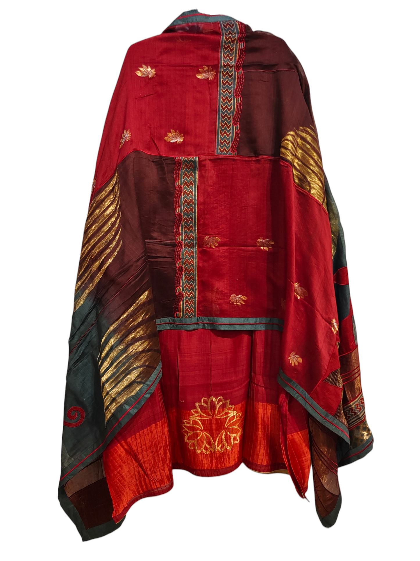 Semi Stitched Formal Chanderi Suitset