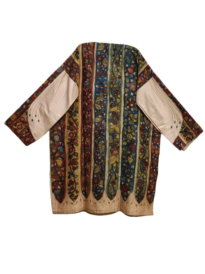 Semi Stitched Chanderi  Formal kurta