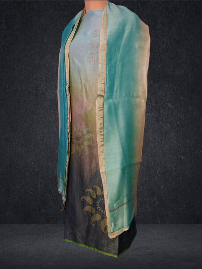 Semi Stitched Cotton Suitset VISHAL KAPUR