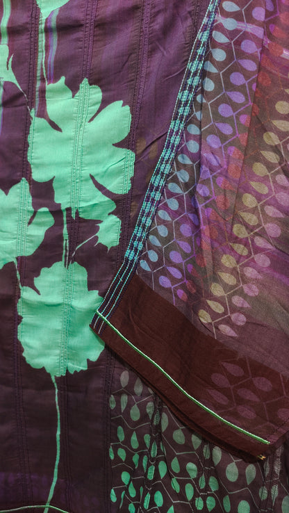 SemiStitched Printed Cotton Modal Tunic