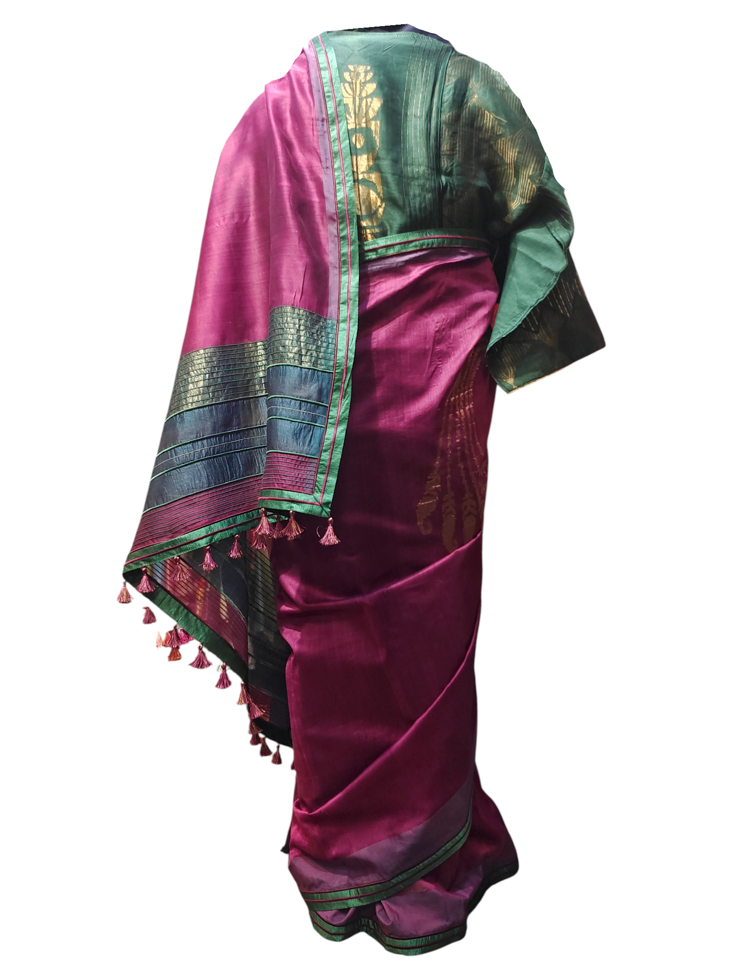 Formal Chanderi Zari Woven Saree