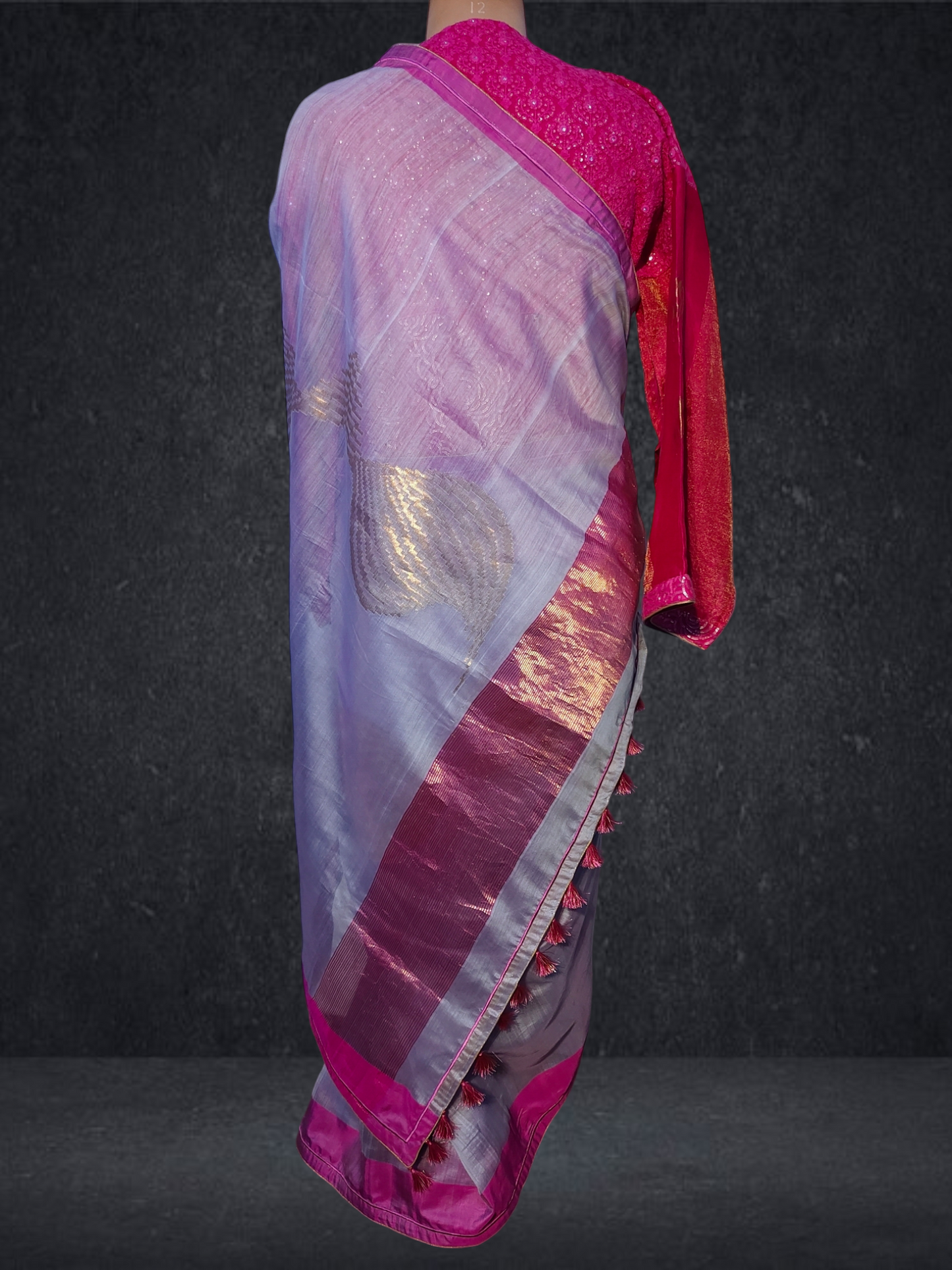 Formal Chanderi Zari Woven Saree