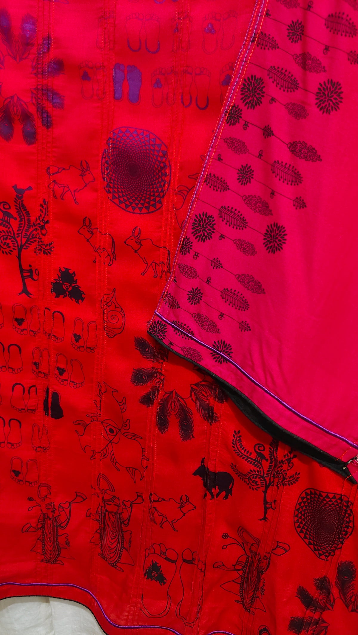 SemiStitched Printed Cotton Modal Tunic