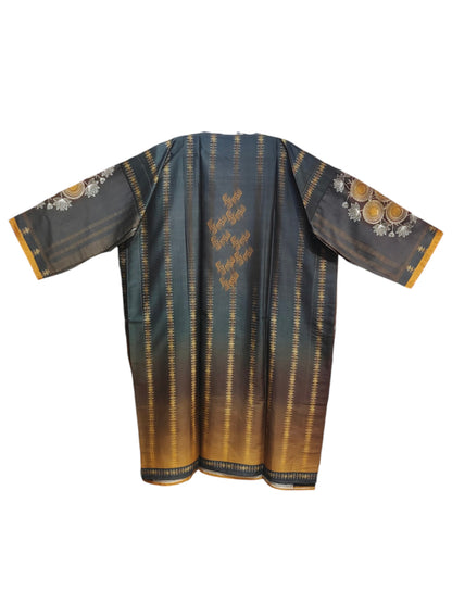 Semi Stitched Chanderi Casual kurta