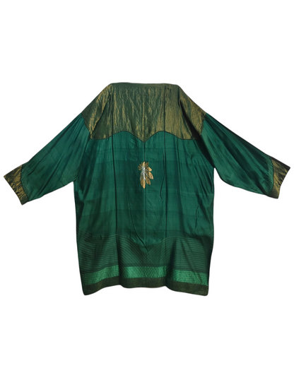Semi Stitched Chanderi Formal Suitset