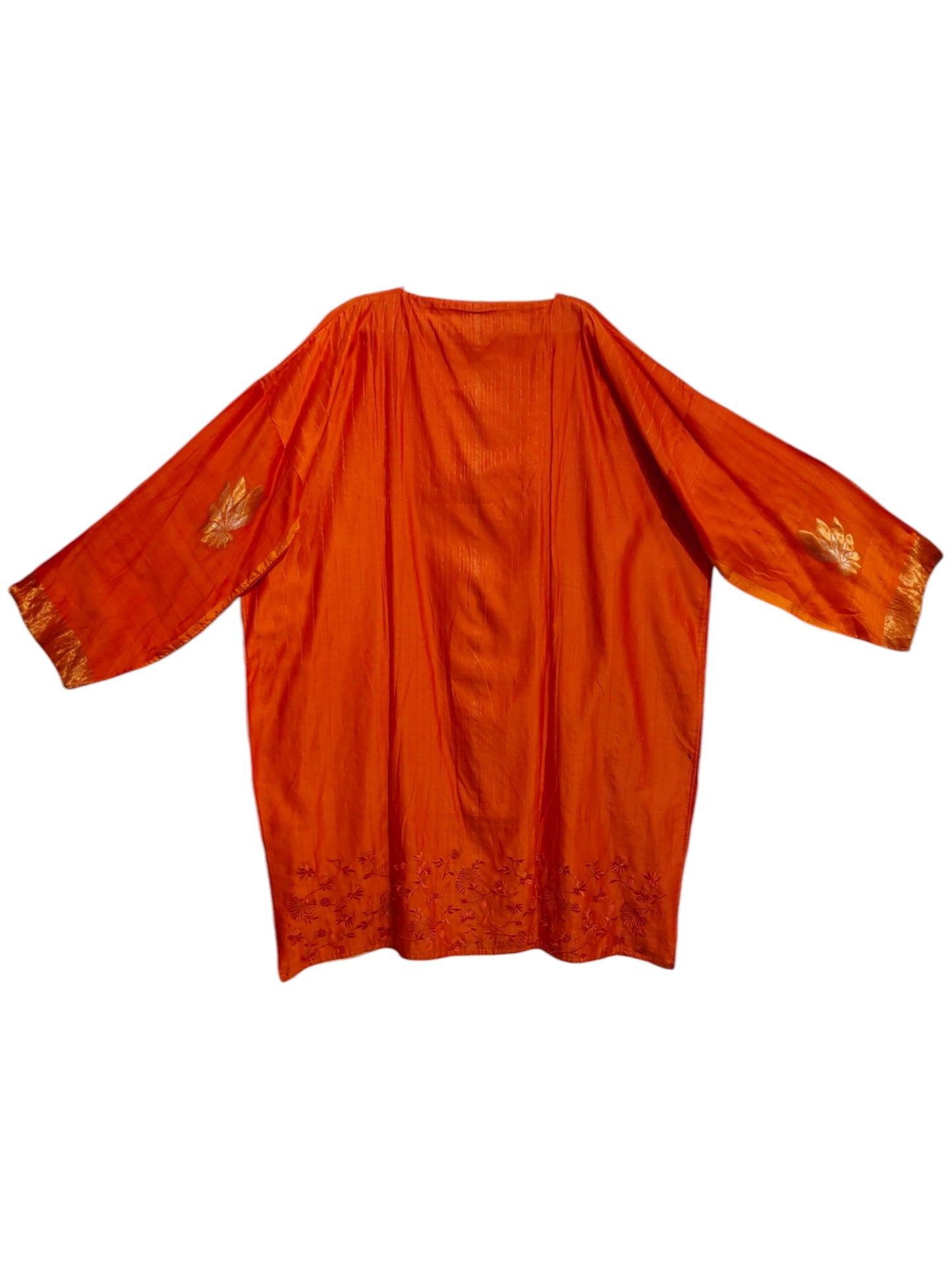 Semi Stitched Chanderi Formal Suitset