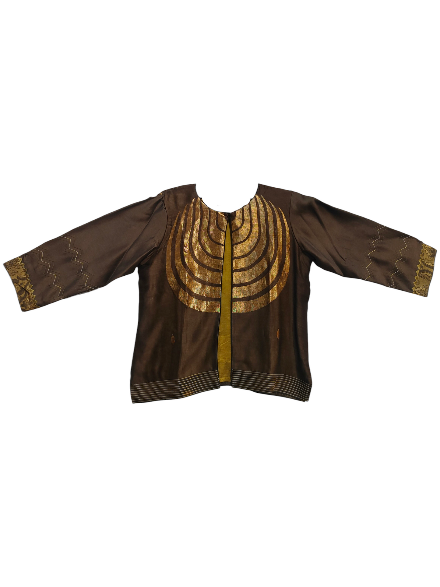 Stitched Chanderi Formal Jacket