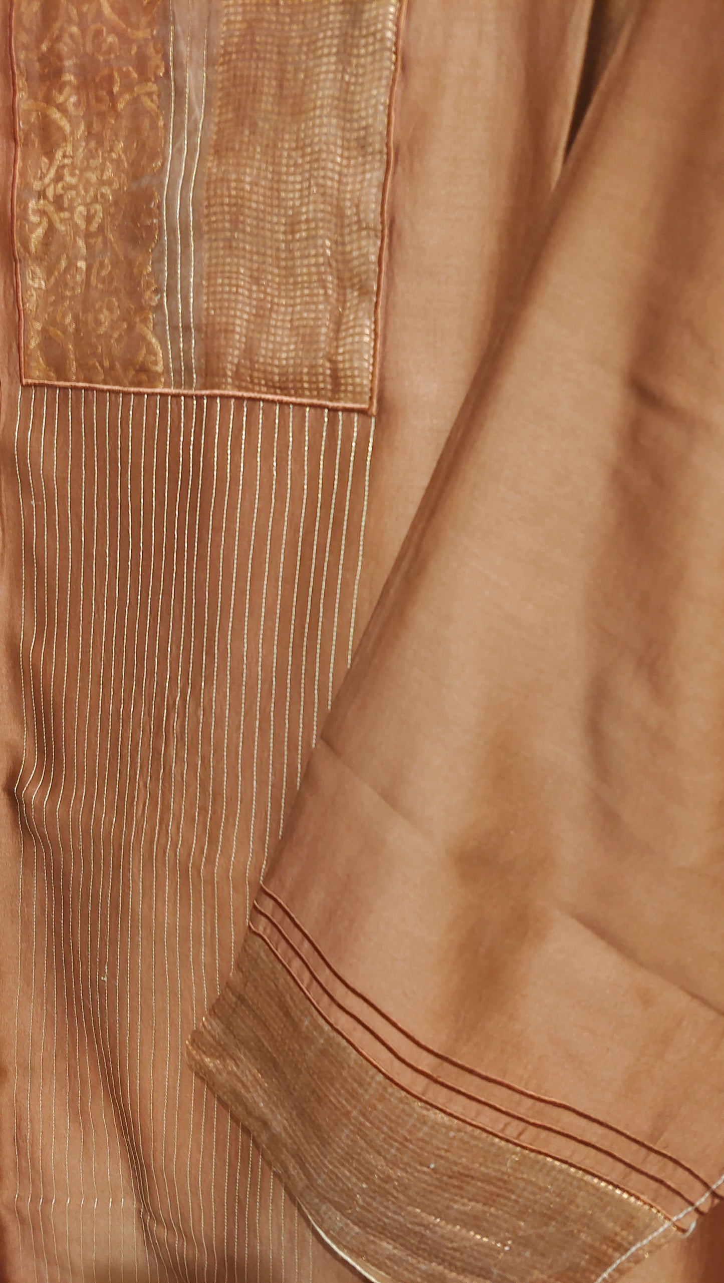 Semi Stitched Formal Chanderi Suitset