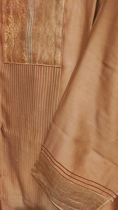 Semi Stitched Formal Chanderi Suitset