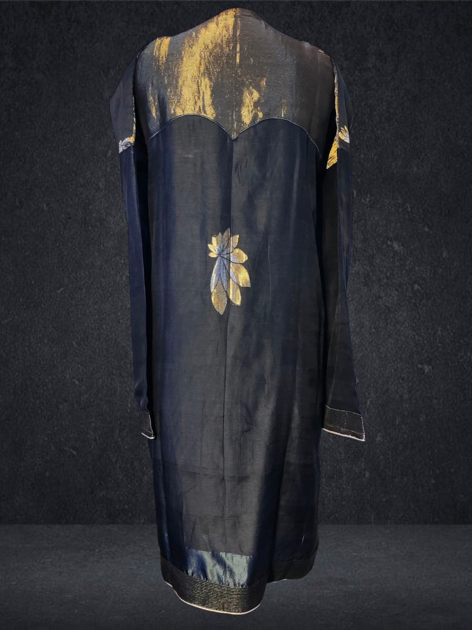 Semi Stitched Chanderi kurta VISHAL KAPUR