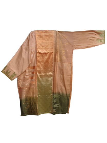 Semi Stitched Formal chanderi Suitset